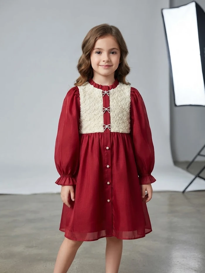 BABY FANCY FROCK - Sheikh Jee Garments