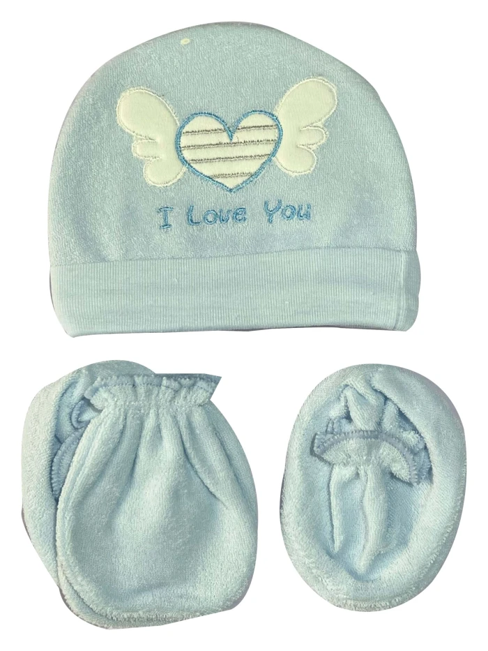 3-Piece Newborn Baby Gift Set - Sheikh Jee Garments
