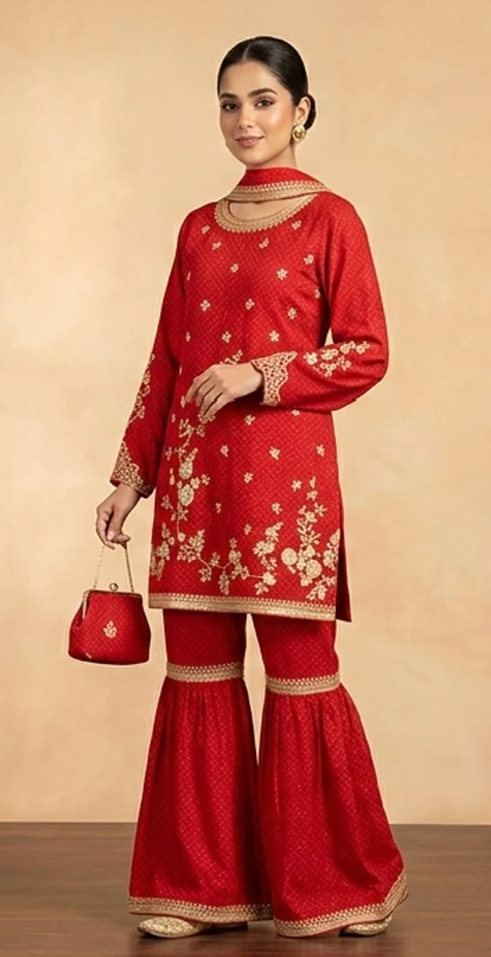 Tonyland fancy suit - Sheikh Jee Garments