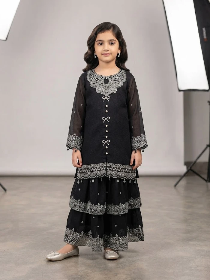 BABY GIRL DOUBLE SHIRT - Sheikh Jee Garments