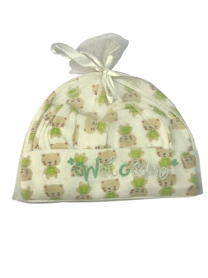 Soft Cotton Infant Cap with Gift Packaging - Sheikh Jee Garments