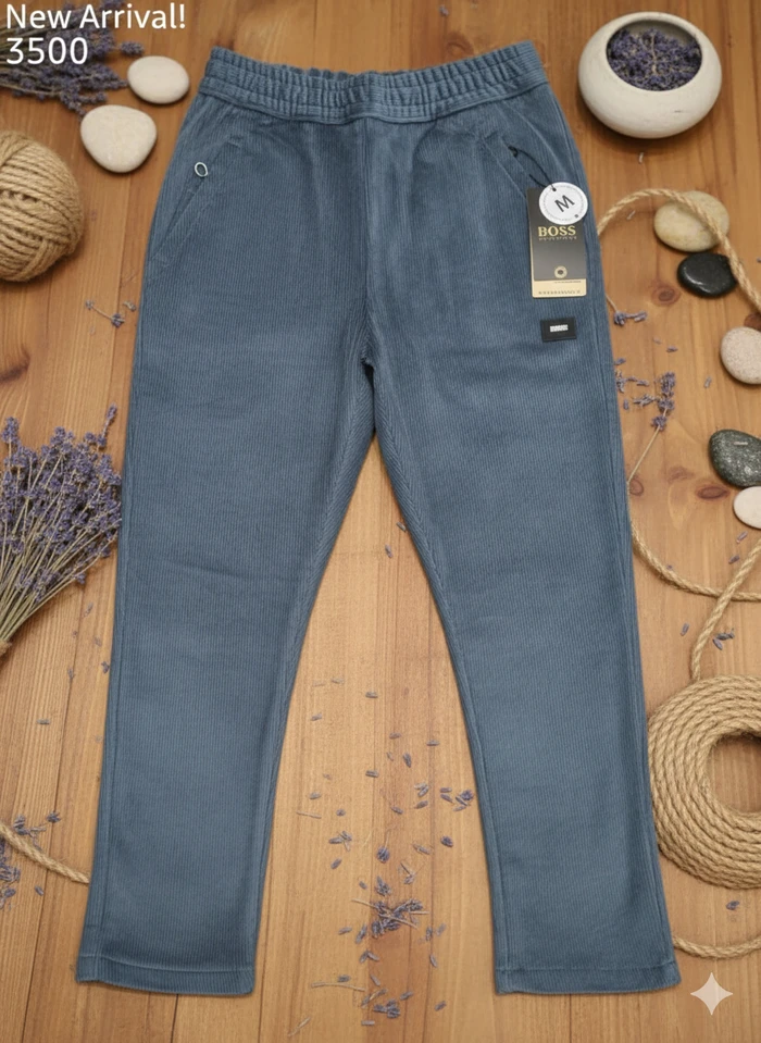Premium Men’s Corduroy Casual Trousers - Sheikh Jee Garments