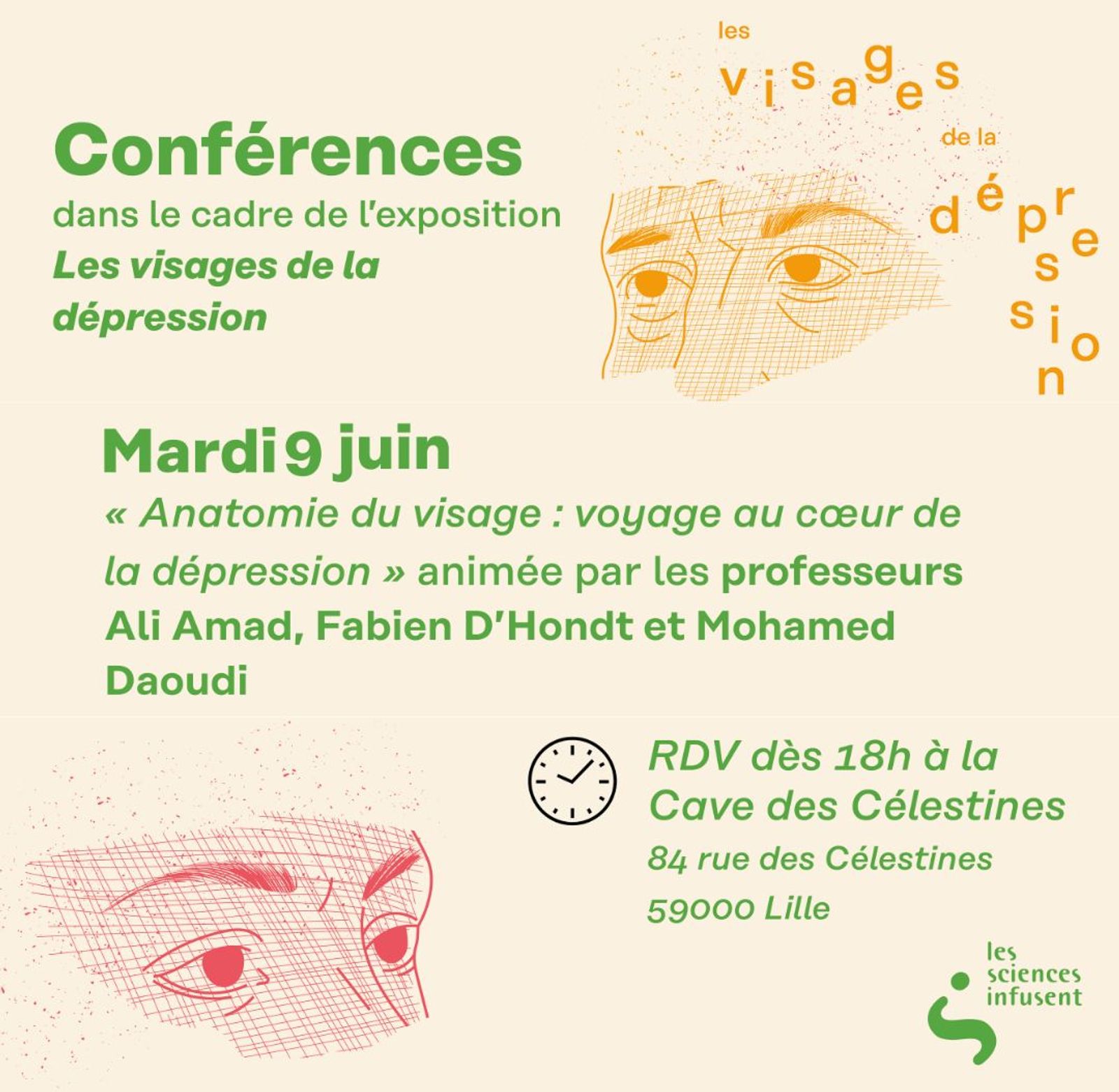 Conférence dans le cadre de l'exposition "Les Visages de la Dépression"