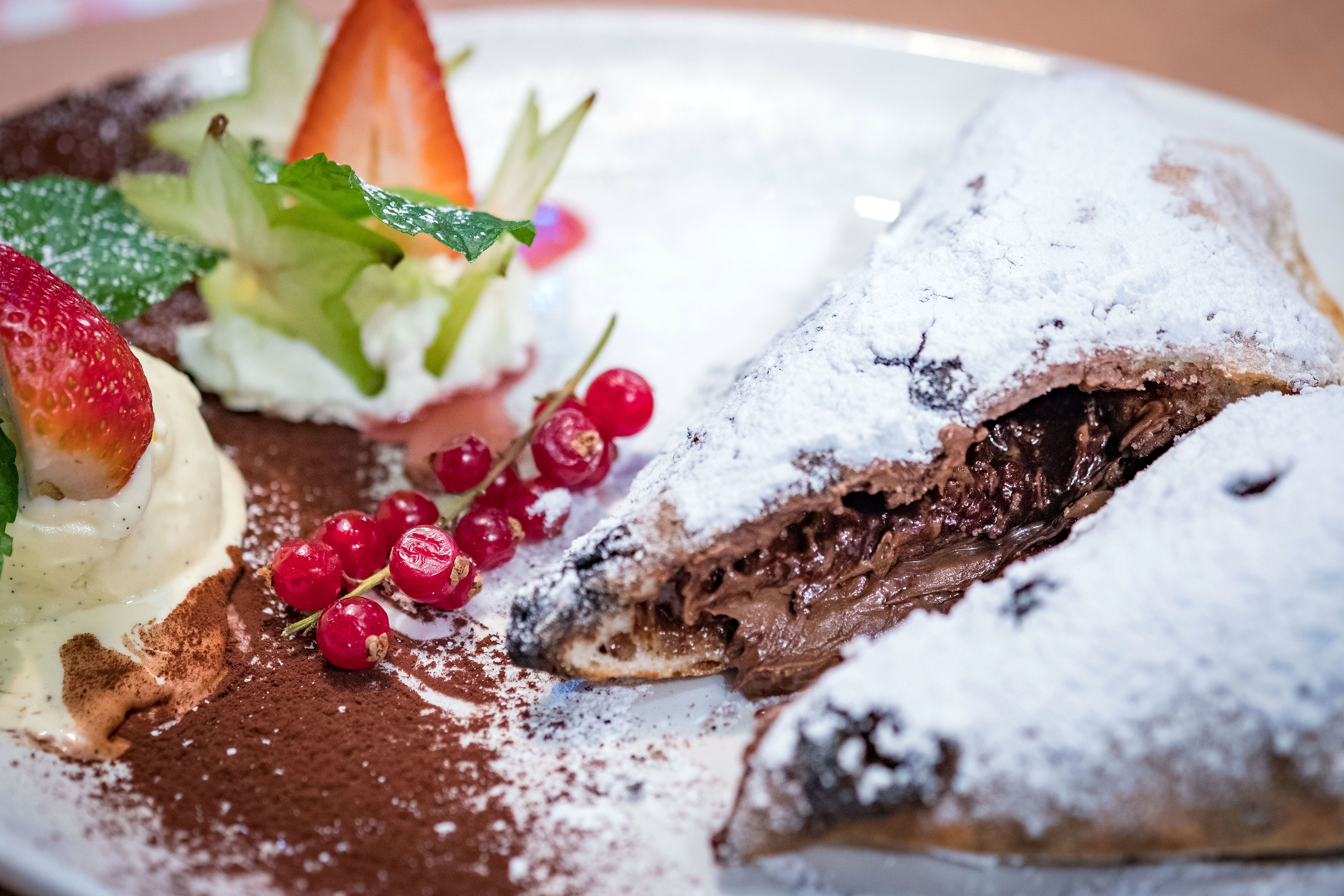 Nutella Calzone på La Famiglia