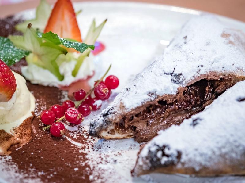 Nutella Calzone på La Famiglia