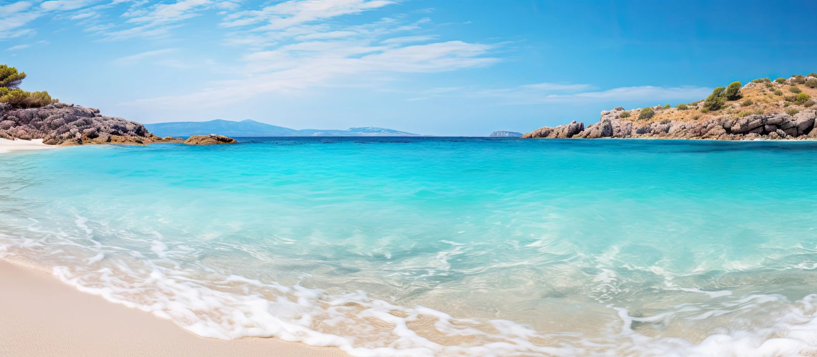 Helicopter over Greek islands