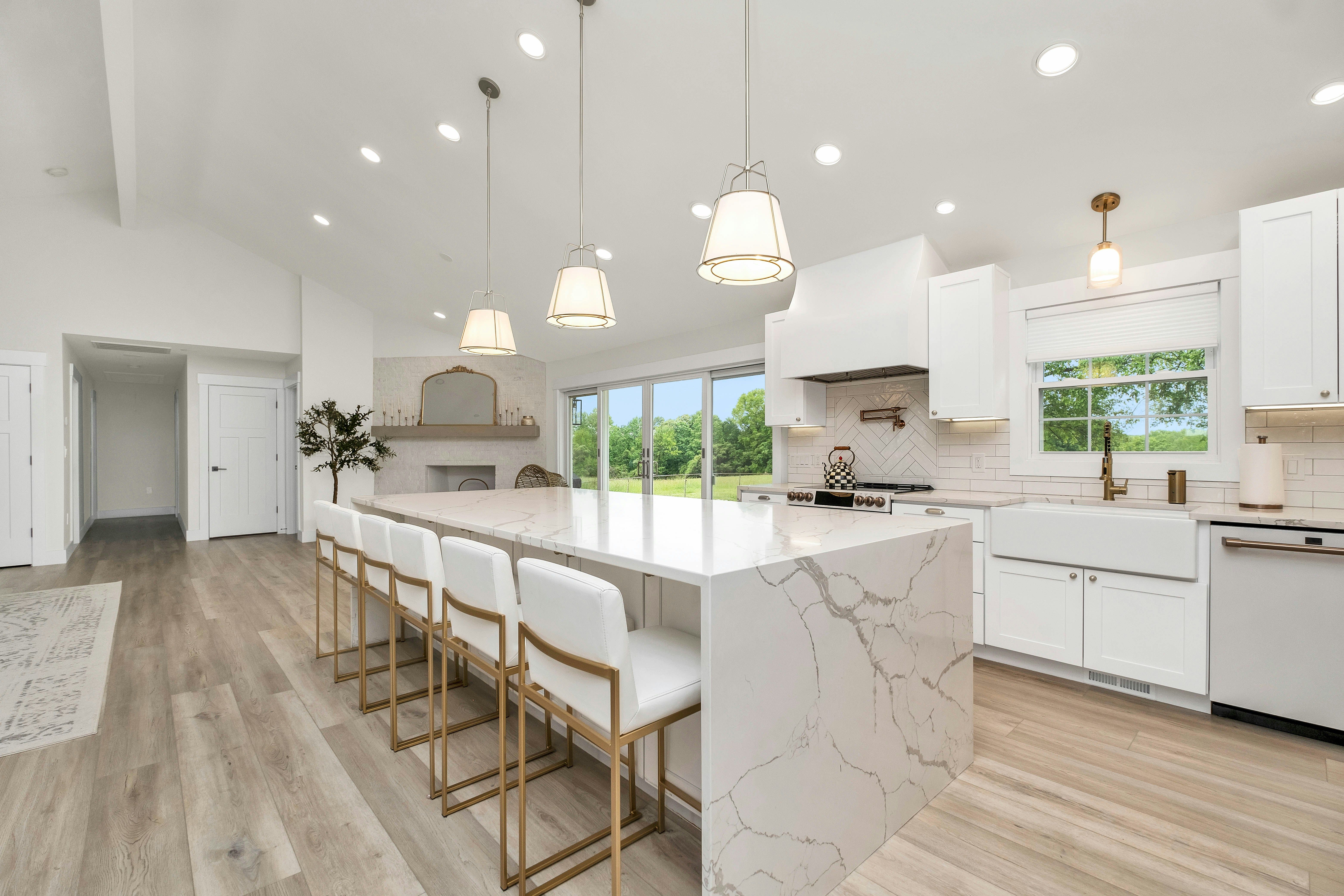 Sea White Marble