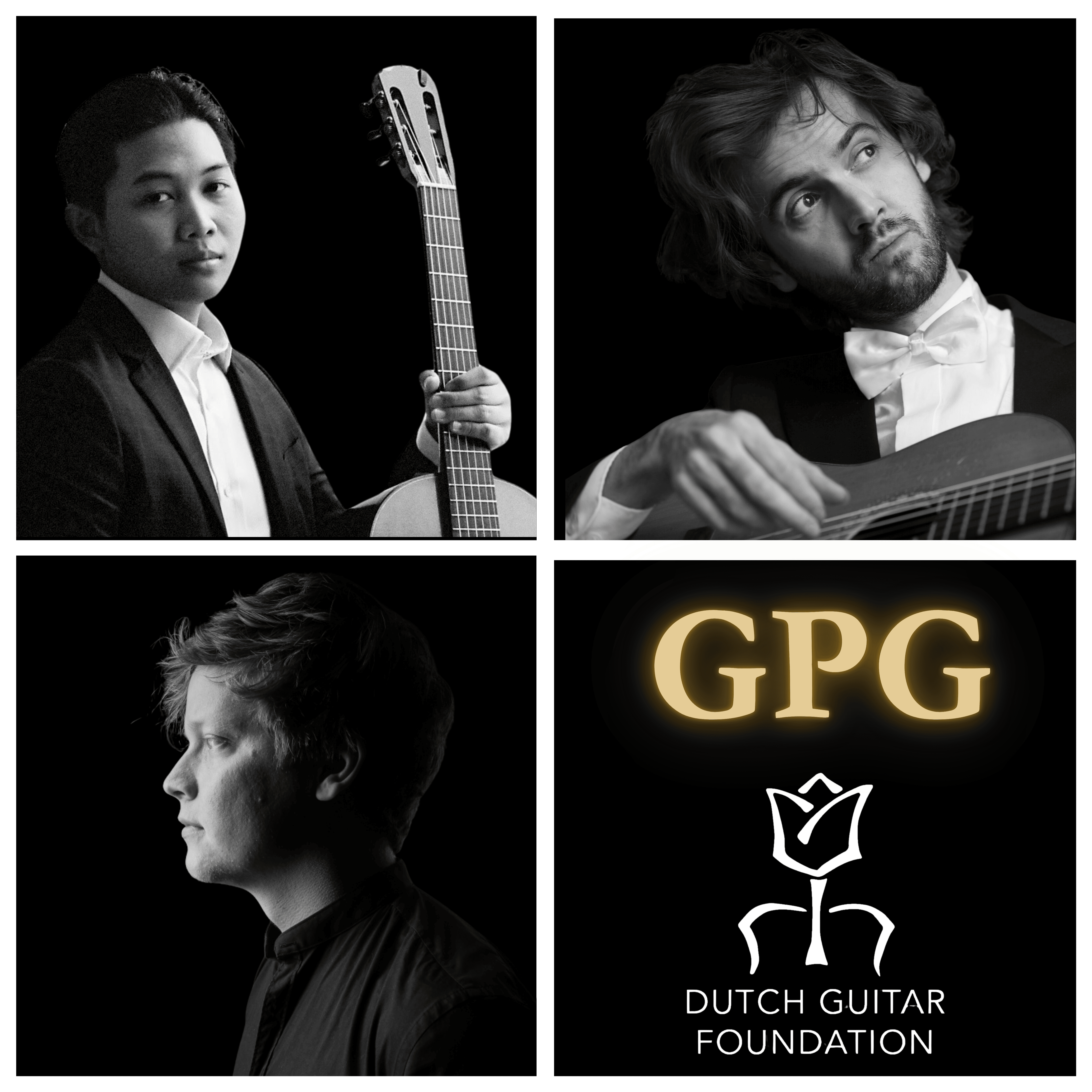 Graphic displaying the artists of the coming GPG season.