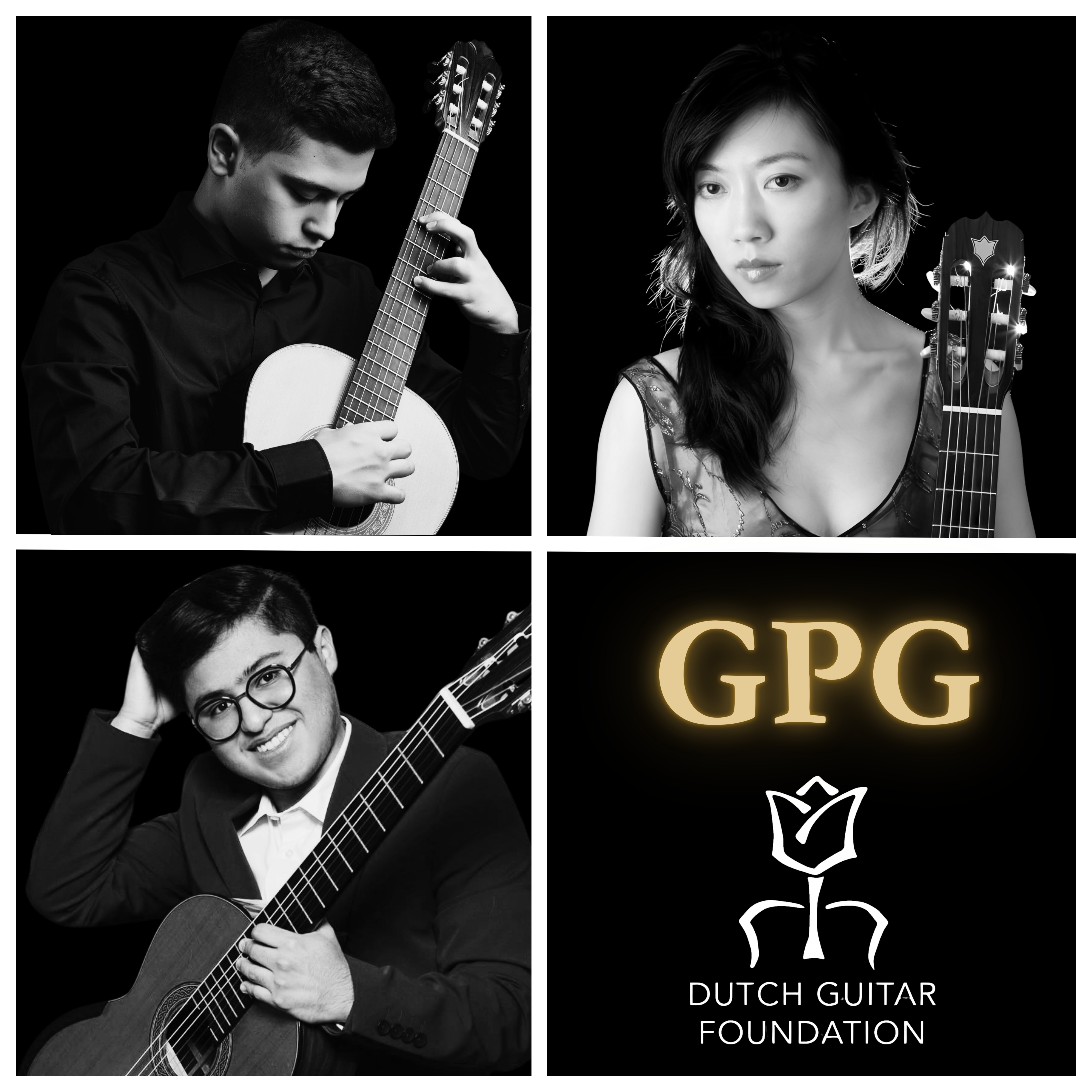 Graphic displaying the artists of the coming GPG season.