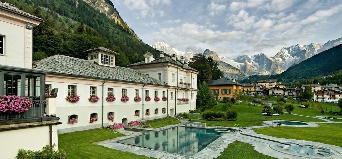 foto panoramica terme Pré Saint Didier - Gruppo QC Terme