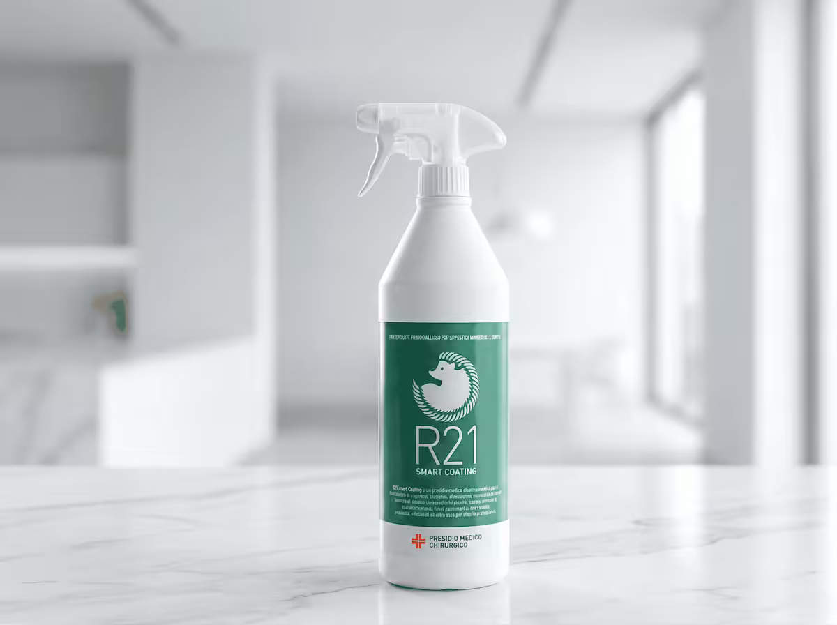 Flacone R21 Smart Coating disinfettante PMC nanotecnologico