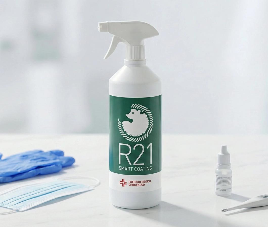 Flacone R21 Smart Coating disinfettante PMC nanotecnologico