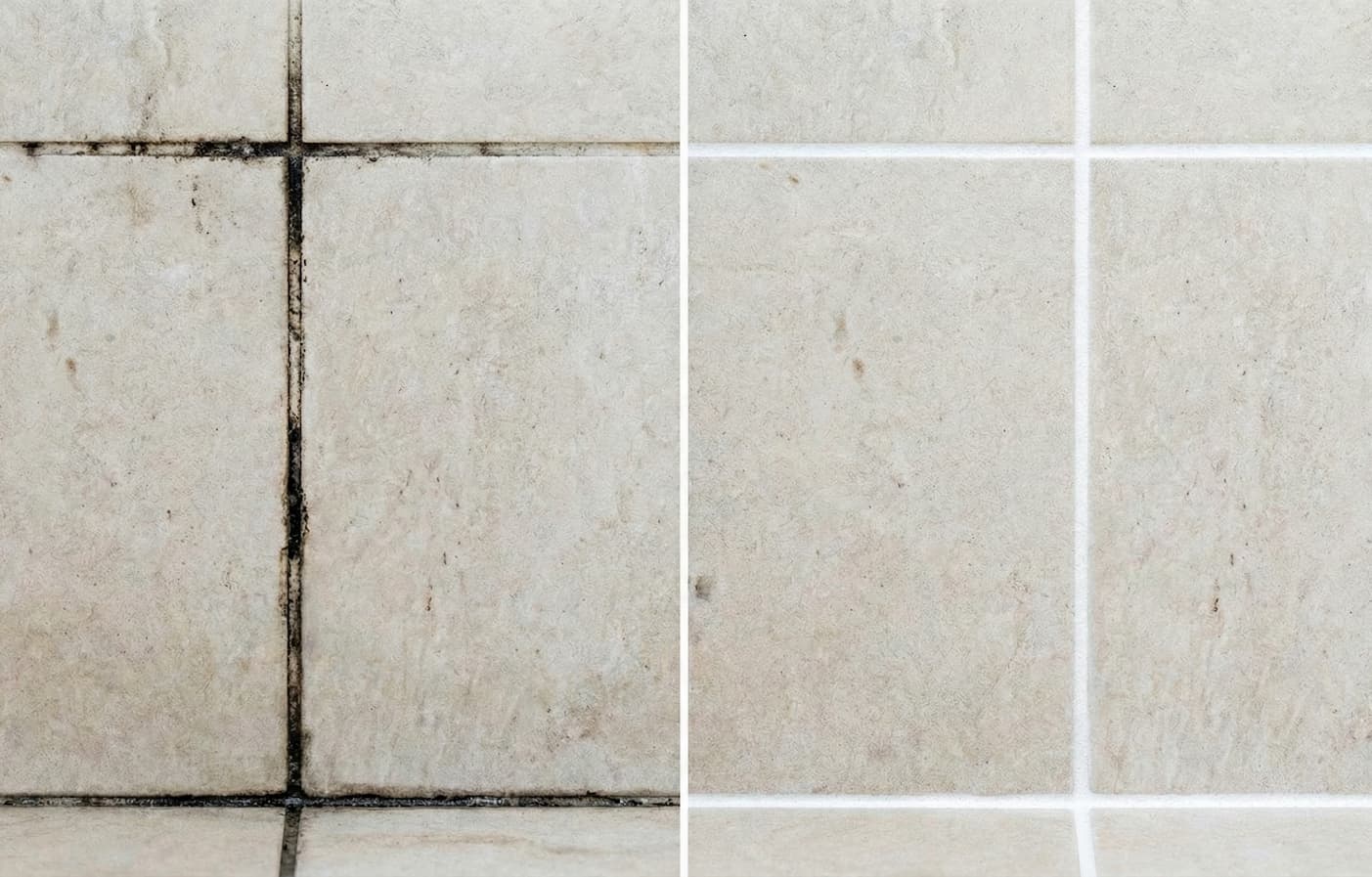 Prima/Dopo: Fuga nera e sporca vs Fuga pulita e luminosa (divisa a metà).