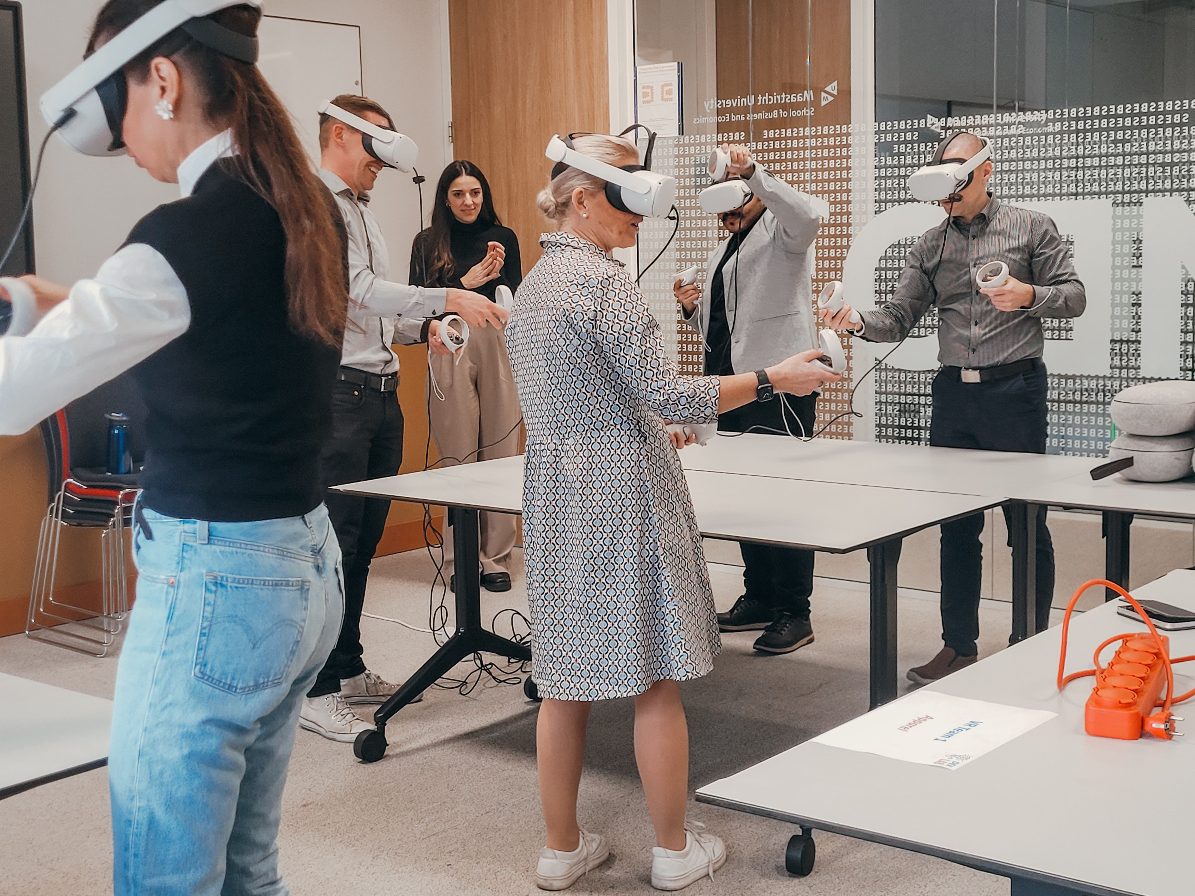 Participants in VR