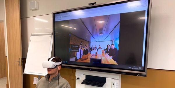 VR presentation training