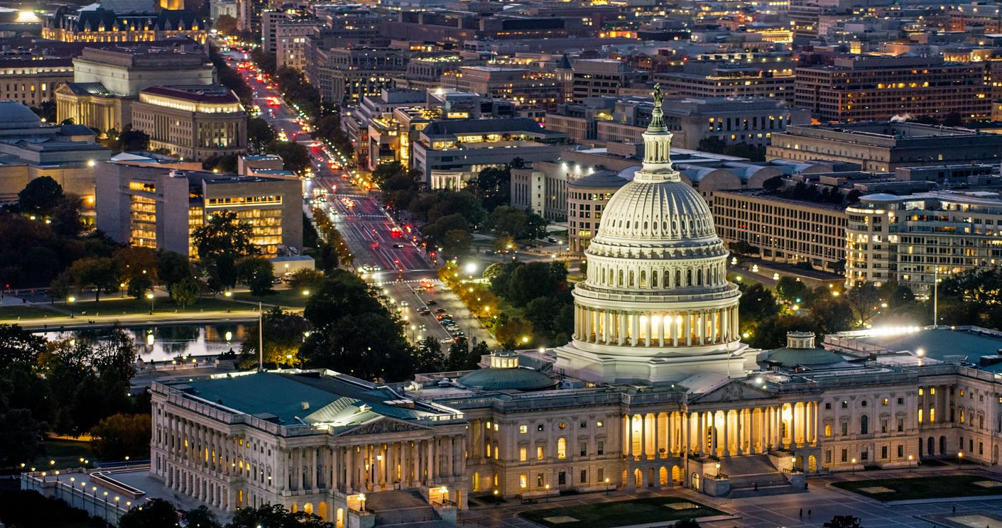 U.S. Capitol building, where a new bill would pause the H-1B visa program