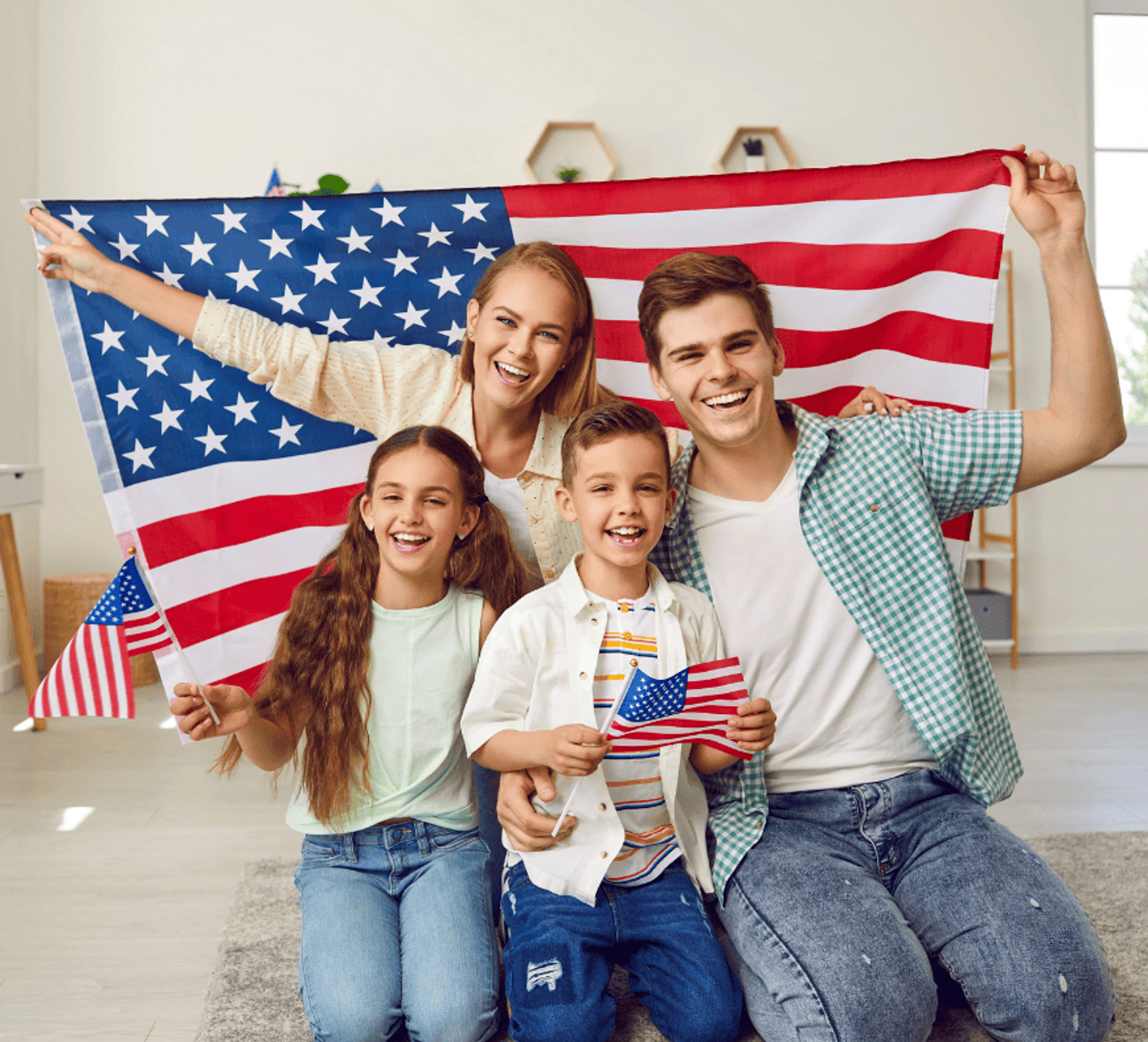 Parent and child reviewing green card paperwork affected by the USCIS policy change