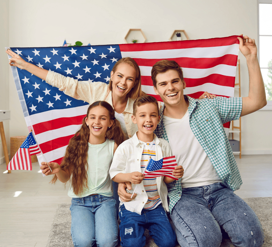 Parent and child reviewing green card paperwork affected by the USCIS policy change