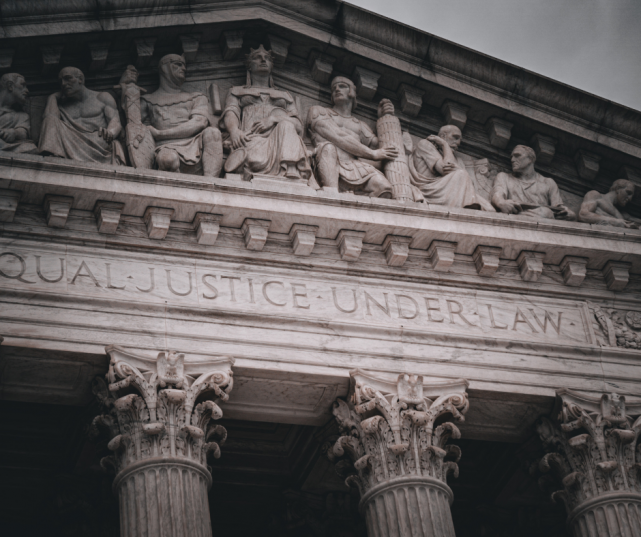U.S. Supreme Court building, after the ruling on the birthright citizenship order