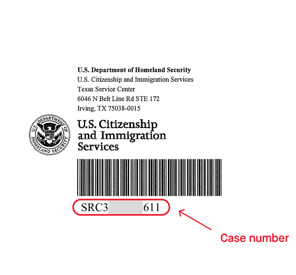 RFE  case number