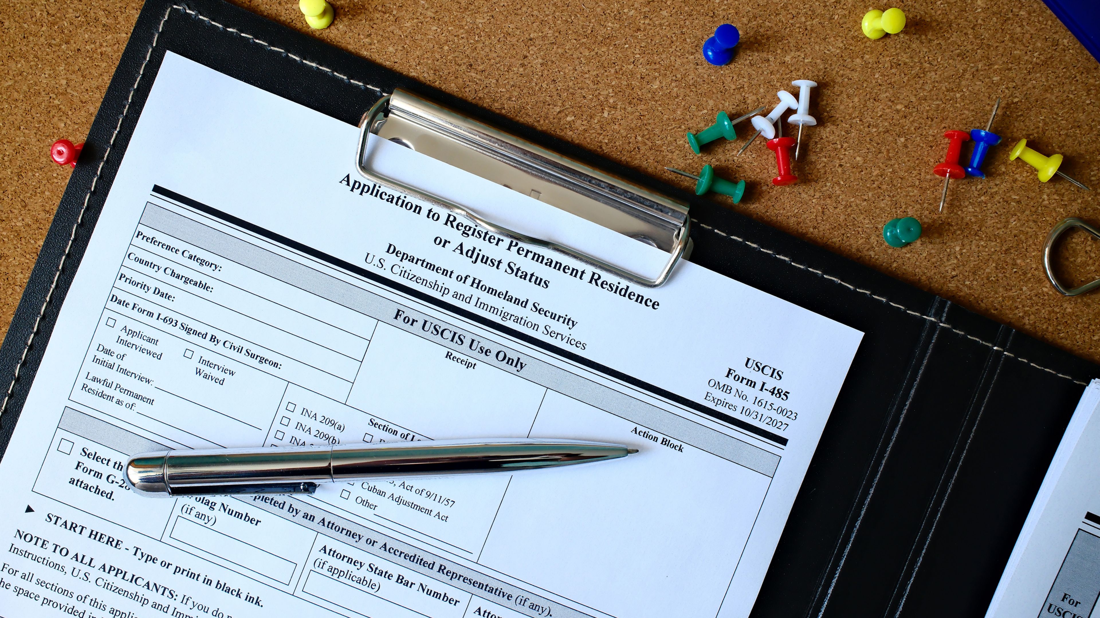 USCIS Form I-485, Application to Register Permanent Residence or Adjust Status