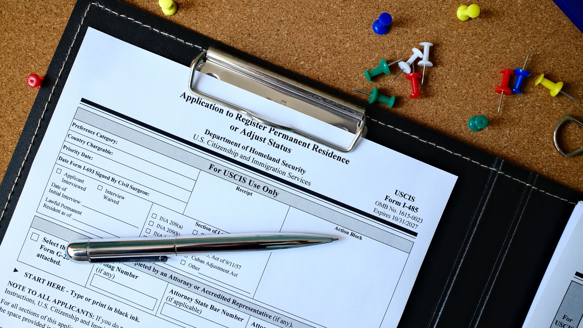 USCIS Form I-485, Application to Register Permanent Residence or Adjust Status