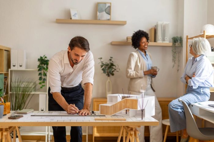 Architect reviewing an approved O-1A visa petition before OPT expiry