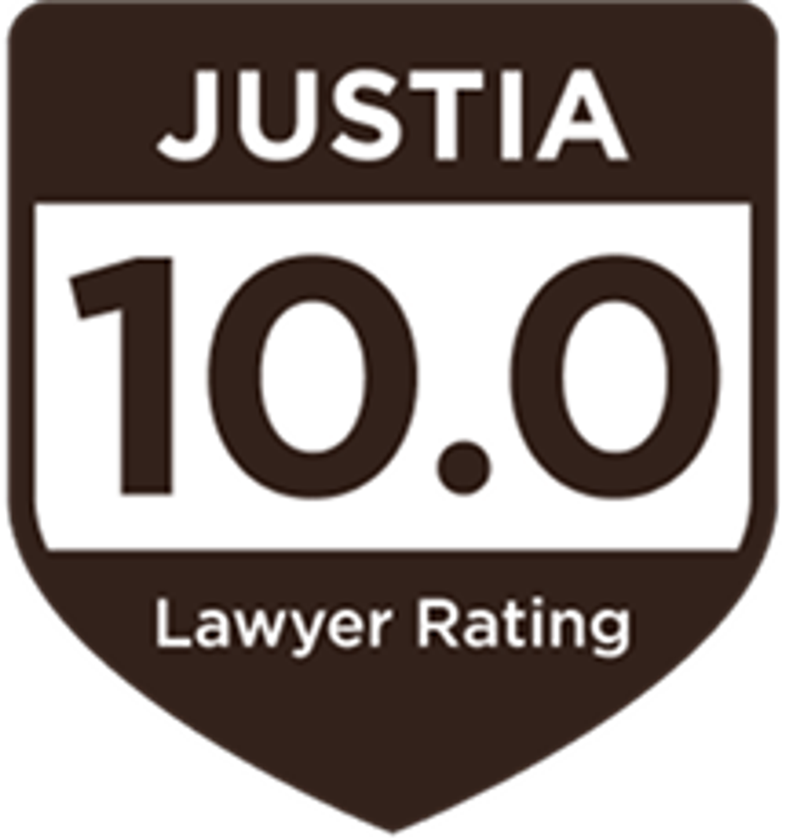 Justia Lawyer Rating 10.0