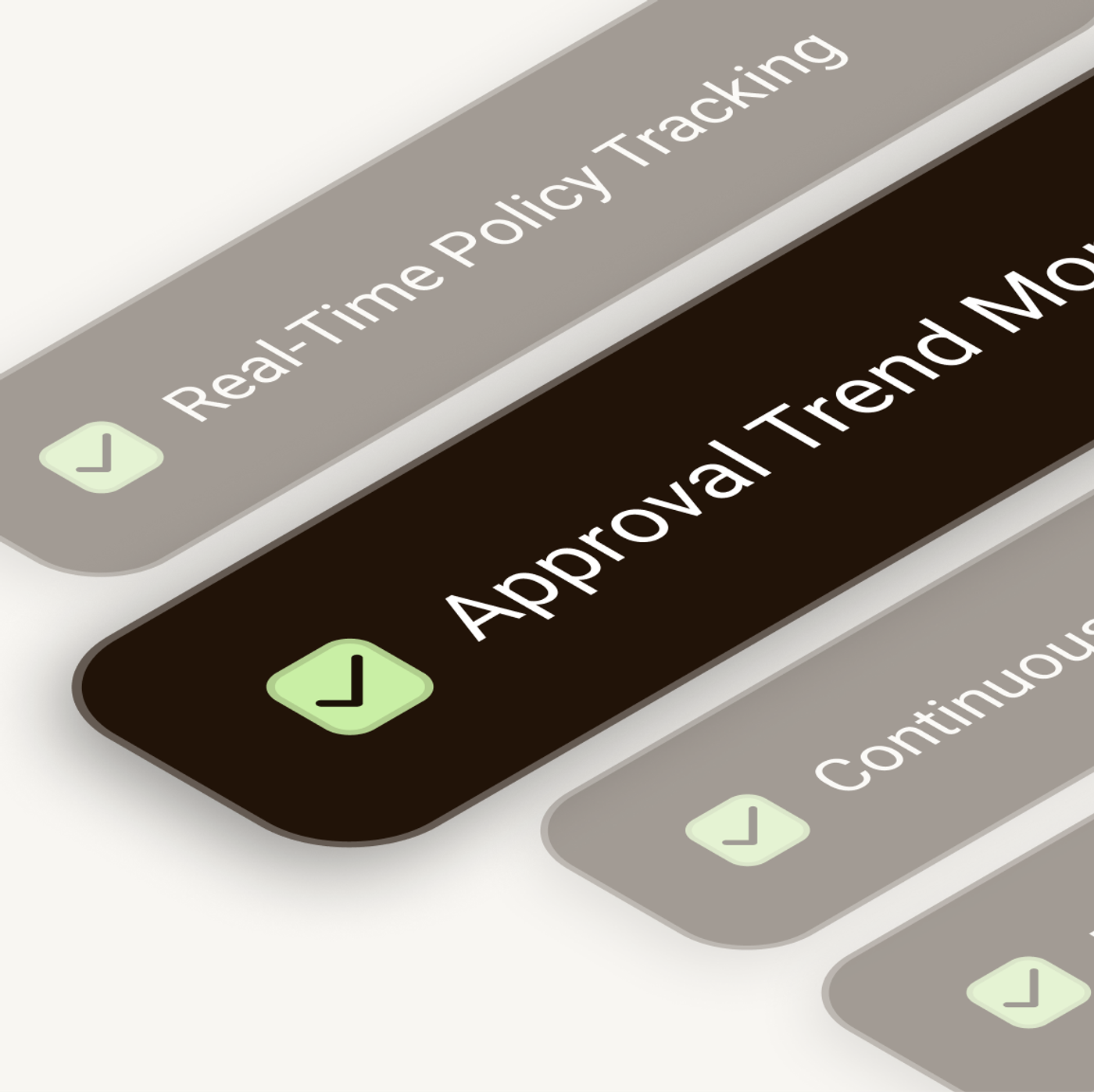 Real-time intelligence tracking graphic