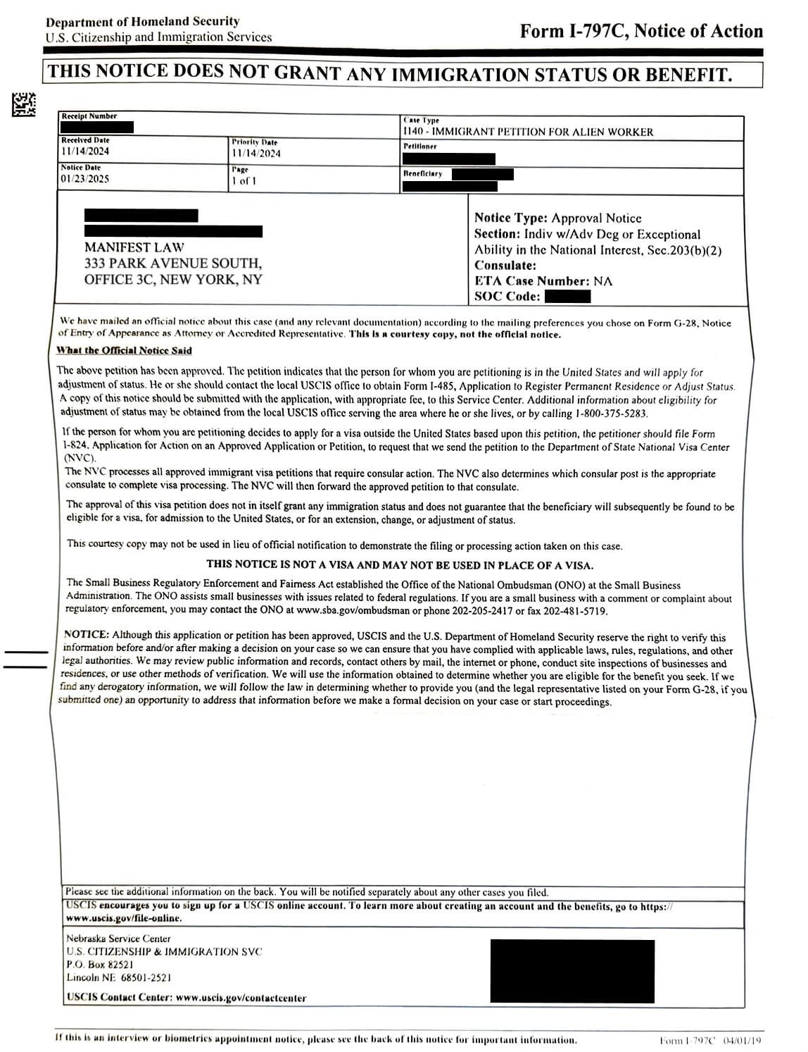 EB-2-NIW Approved for a Machine Learning & AI Expert Advancing National Security in Just Over 2 Months with no RFE