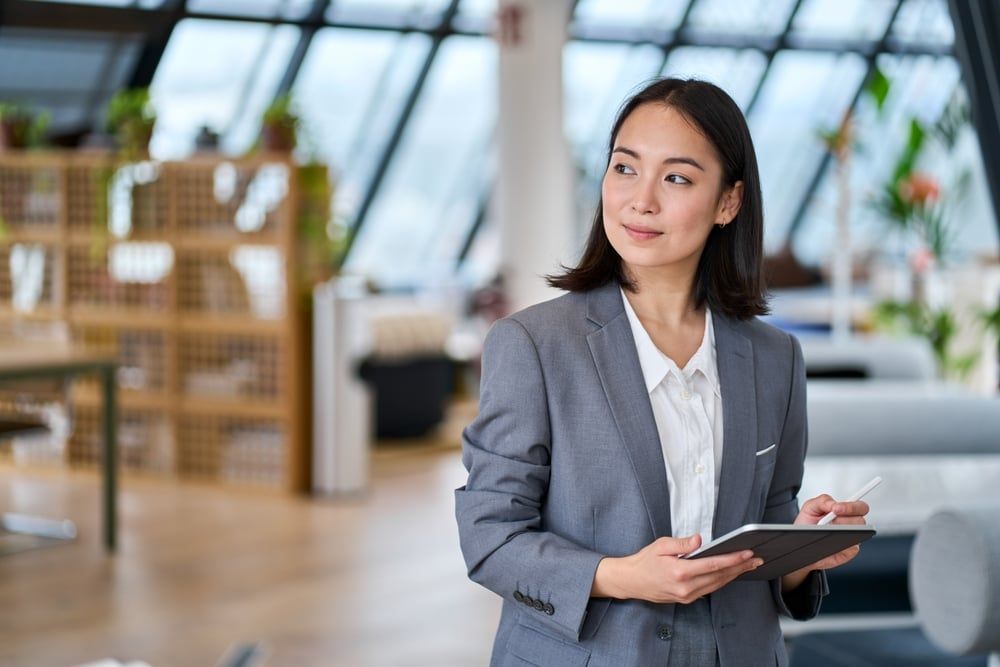 Immigration attorney preparing a visa petition for expedited USCIS filing