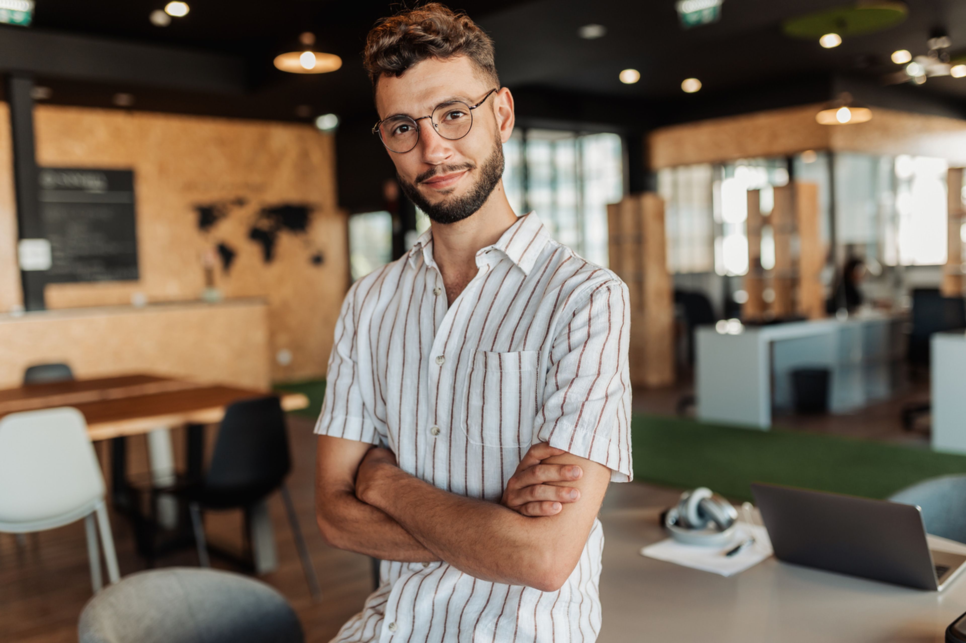 Startup founder celebrating O-1A visa approval in 13 business days