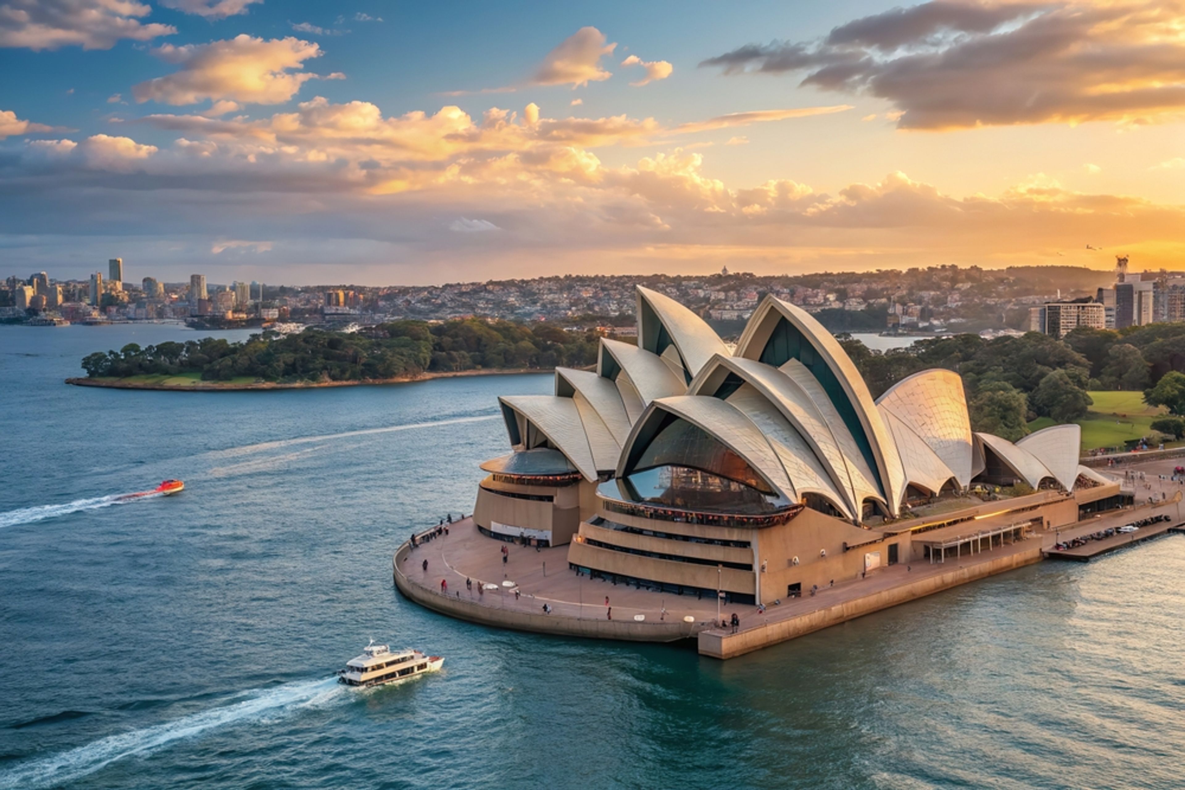 The Sydney Opera House in Australia