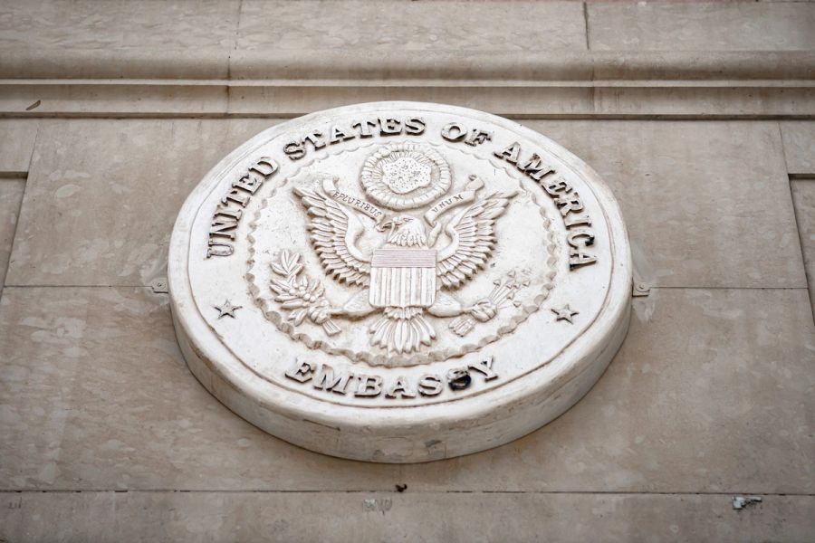 U.S. embassy emblem