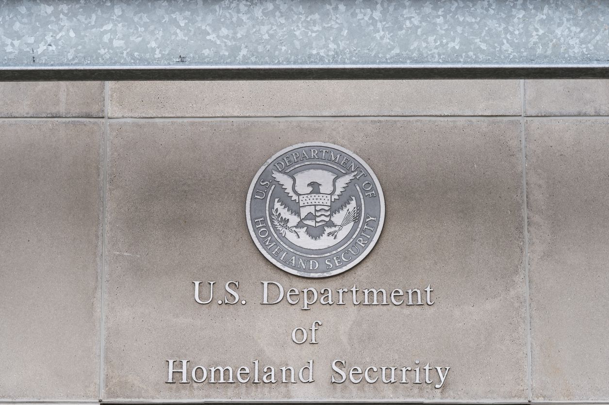 Department of Homeland Security building exterior, as DHS proposes a new EB-5 rule
