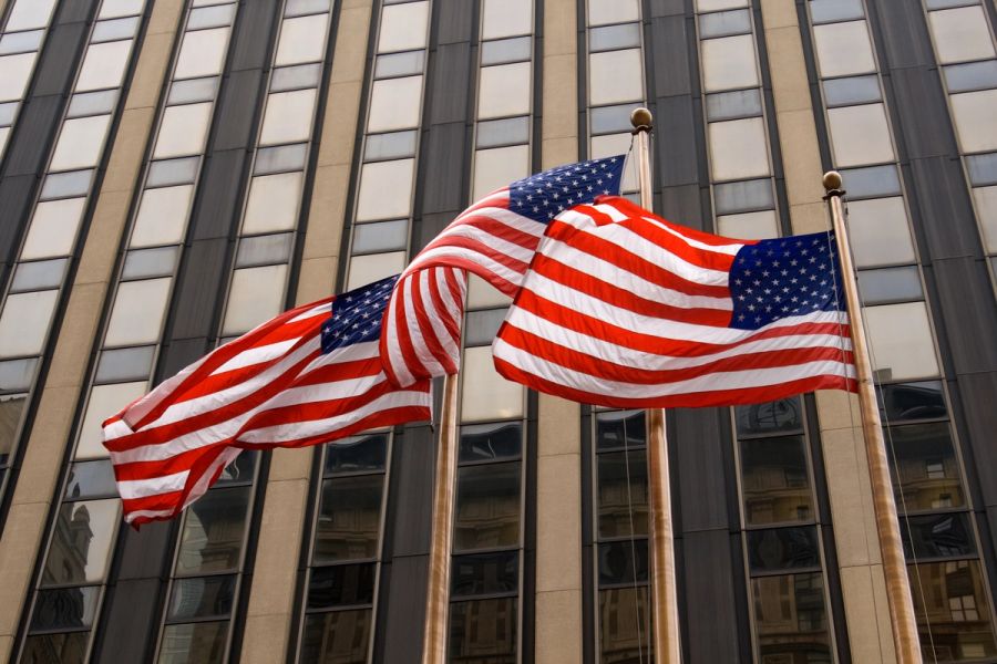 three american flags representing october 2026 visa bulletin