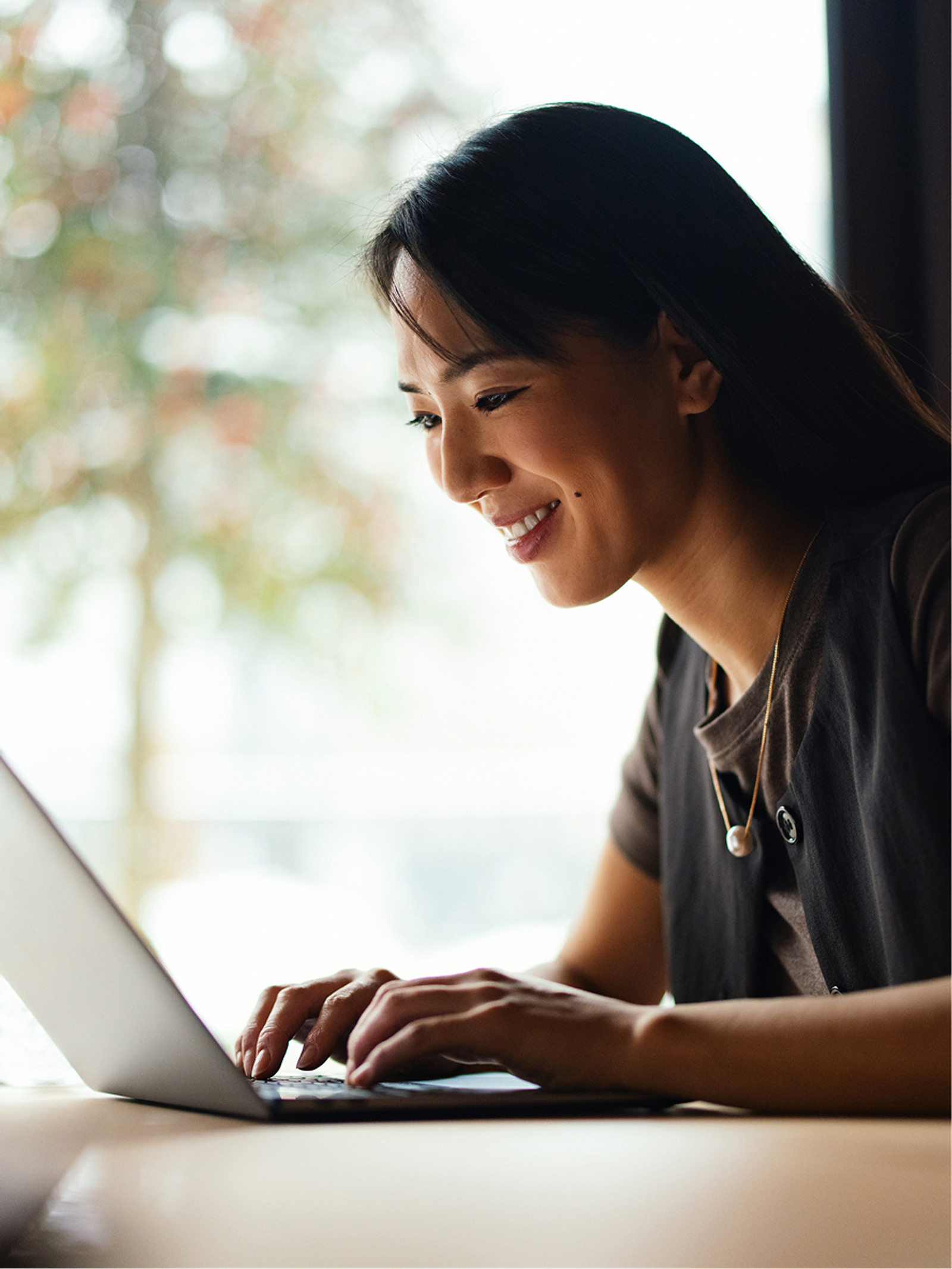 A founder in a professional setting