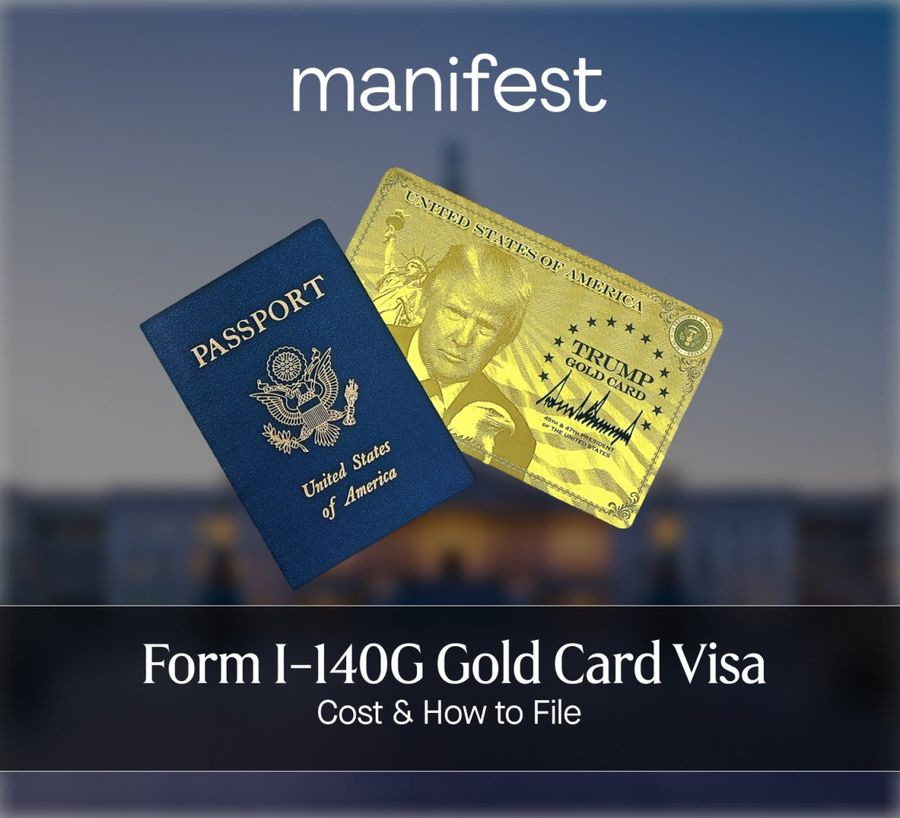 Form I-140G (trump gold card application) featured image