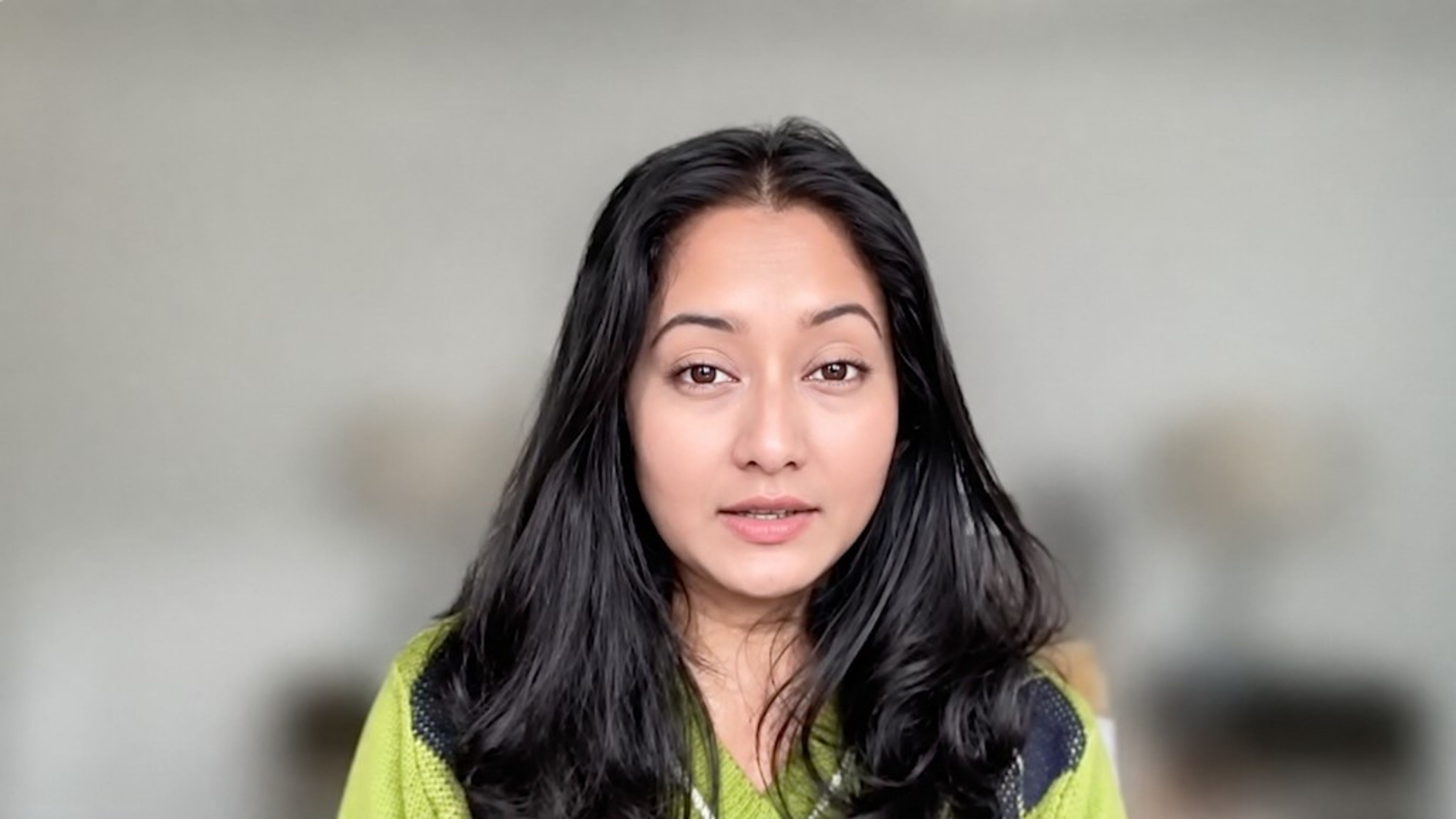 Shabnam Wazed O-1A client story video poster.