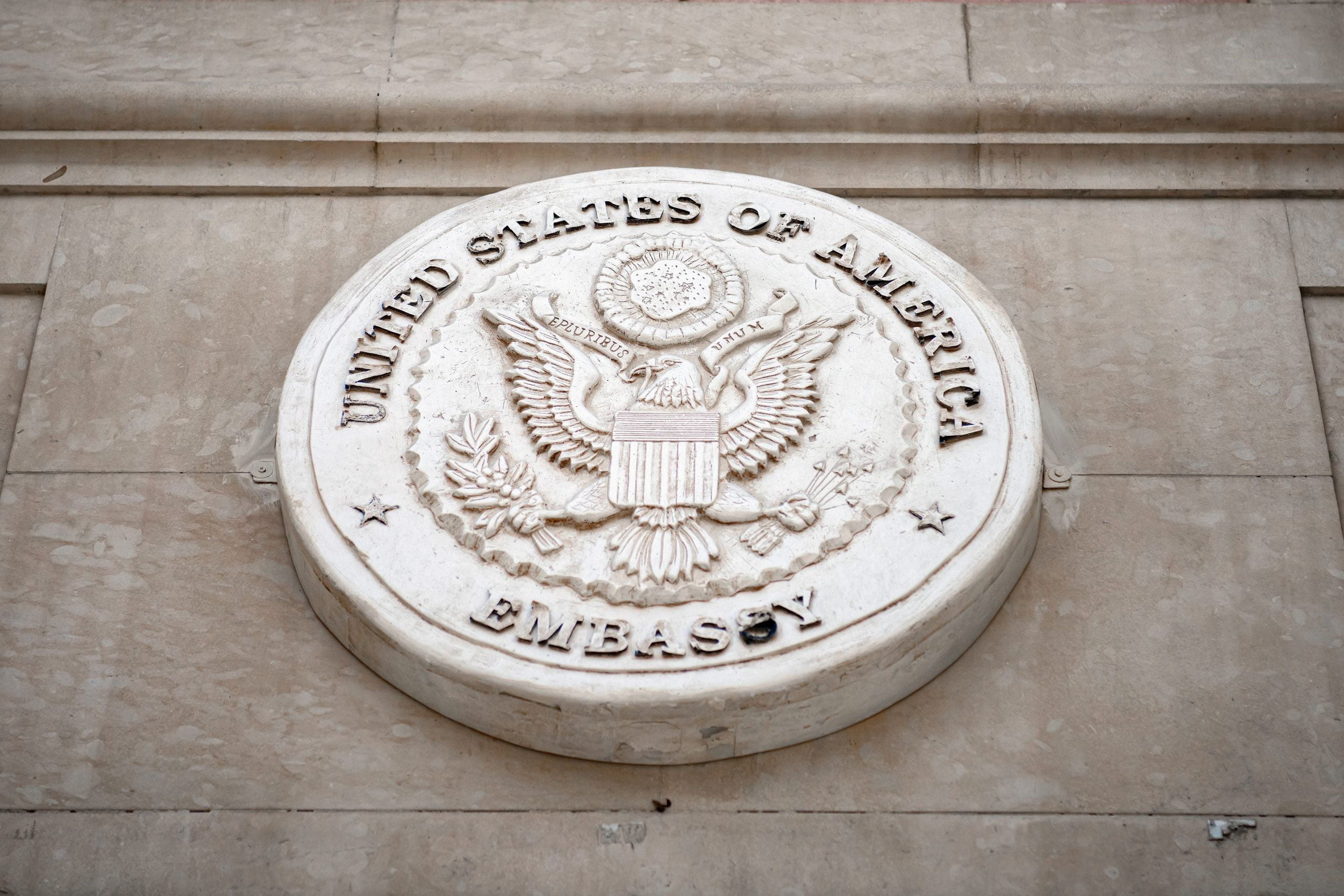 U.S. embassy emblem