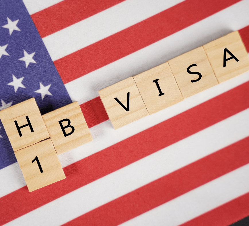 Laptop displaying the USCIS H-1B lottery electronic registration page