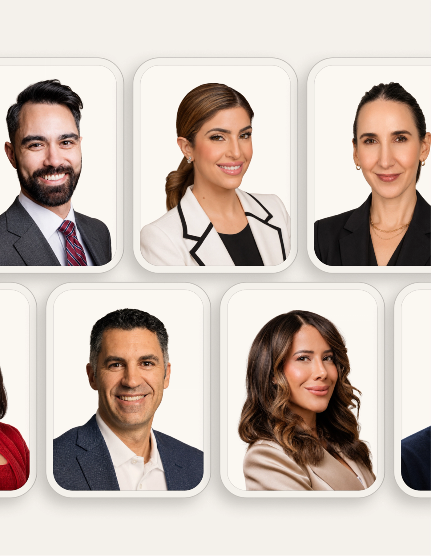 Portrait grid of Manifest Law immigration attorneys