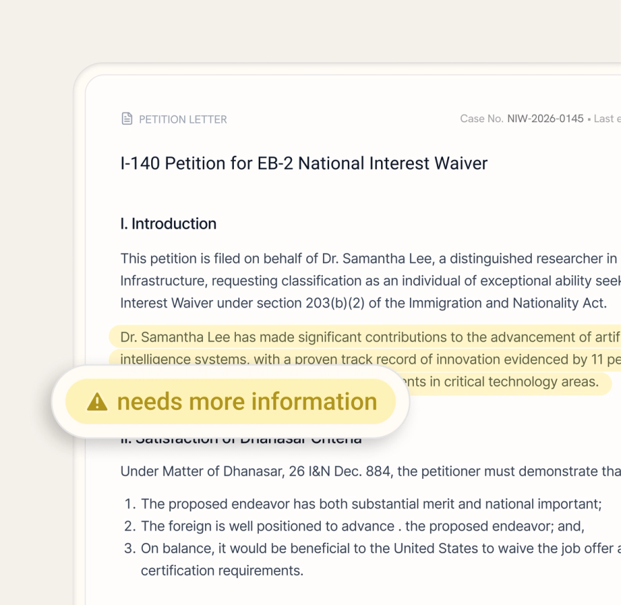 Evidence Development Advisory