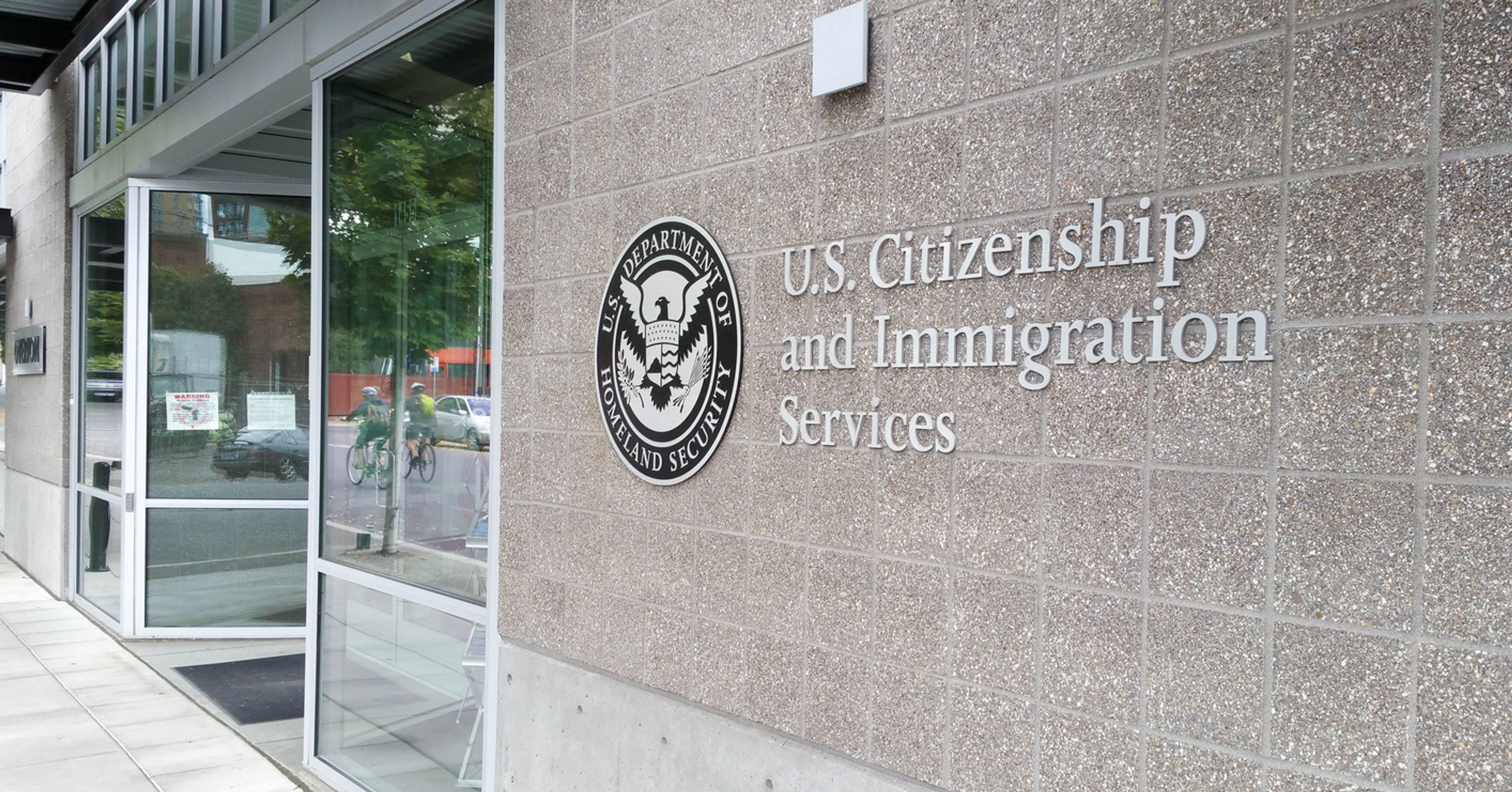 USCIS office exterior marking the release of Q4 FY 2025 approval data