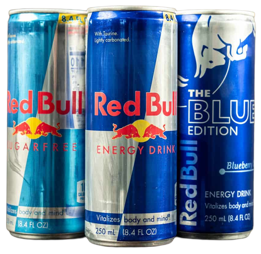 Red Bull® drink.