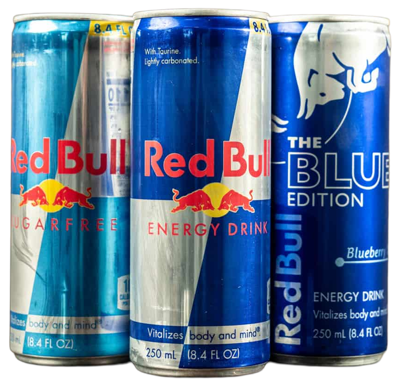 Red Bull® drink.