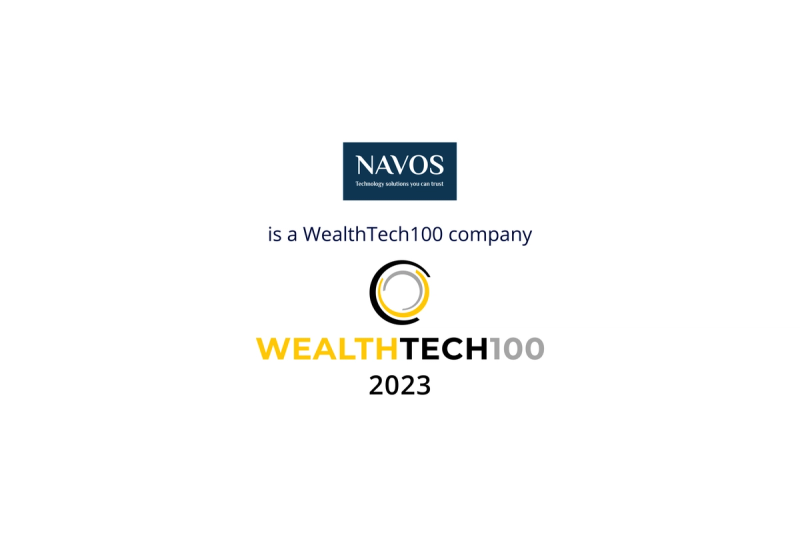 Navos announced as part of Global Wealth Tech 100