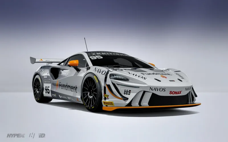Navos Sponsors Davies' McLaren Artura GT4 in British GT