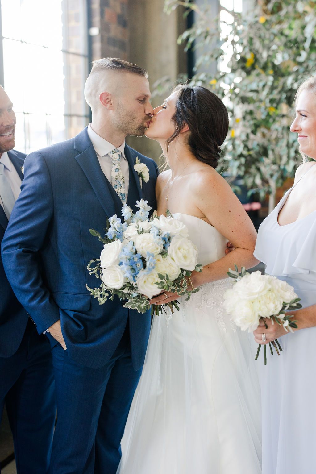 bride and groom at Revery