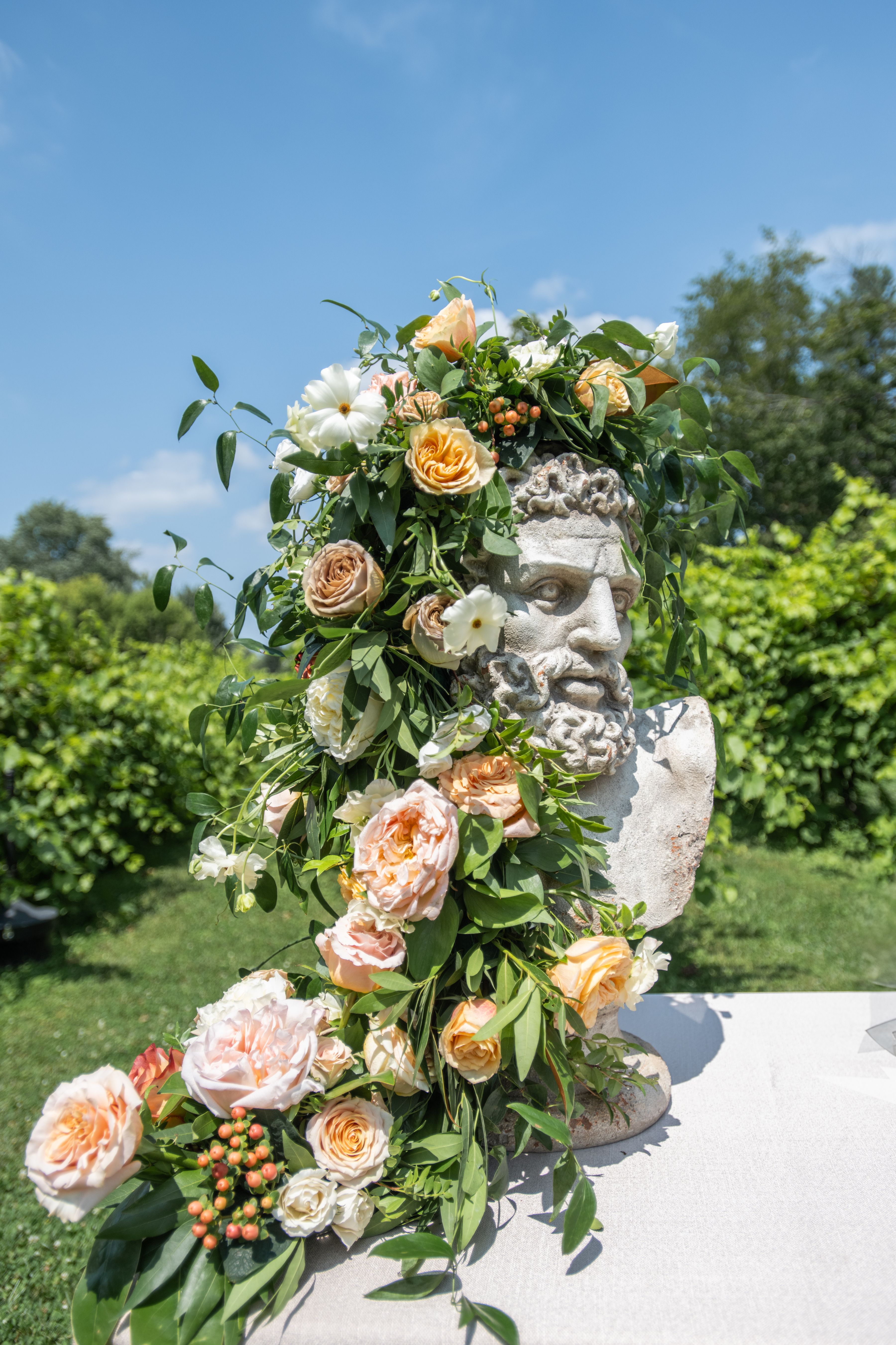 wedding florist gervasi vineyard